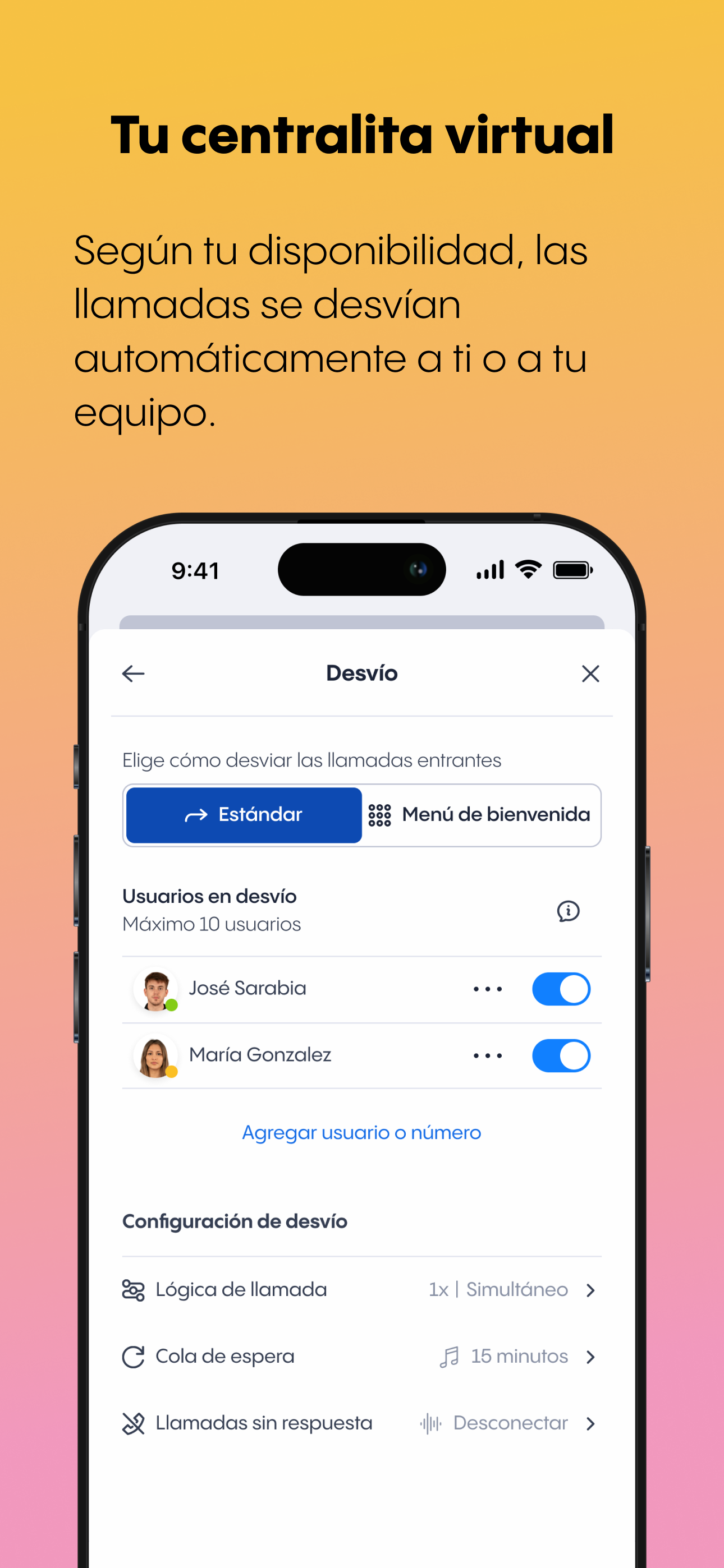 screenshot of Rinkel