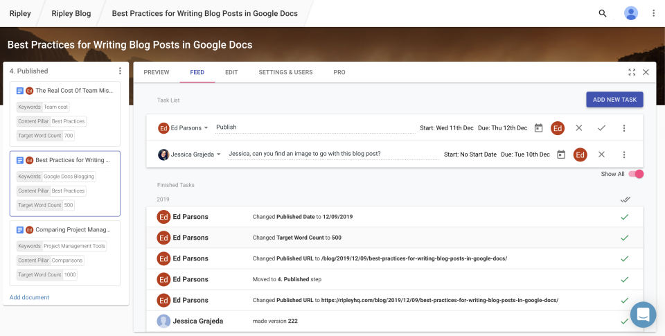 screenshot of Ripley