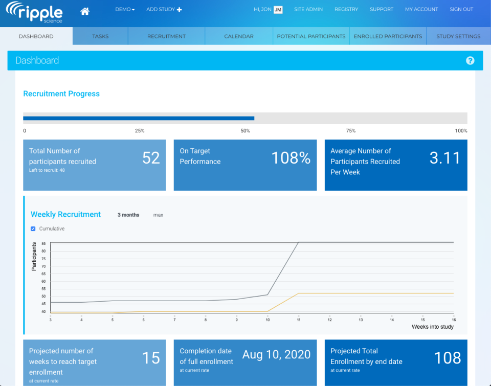 screenshot of Ripple