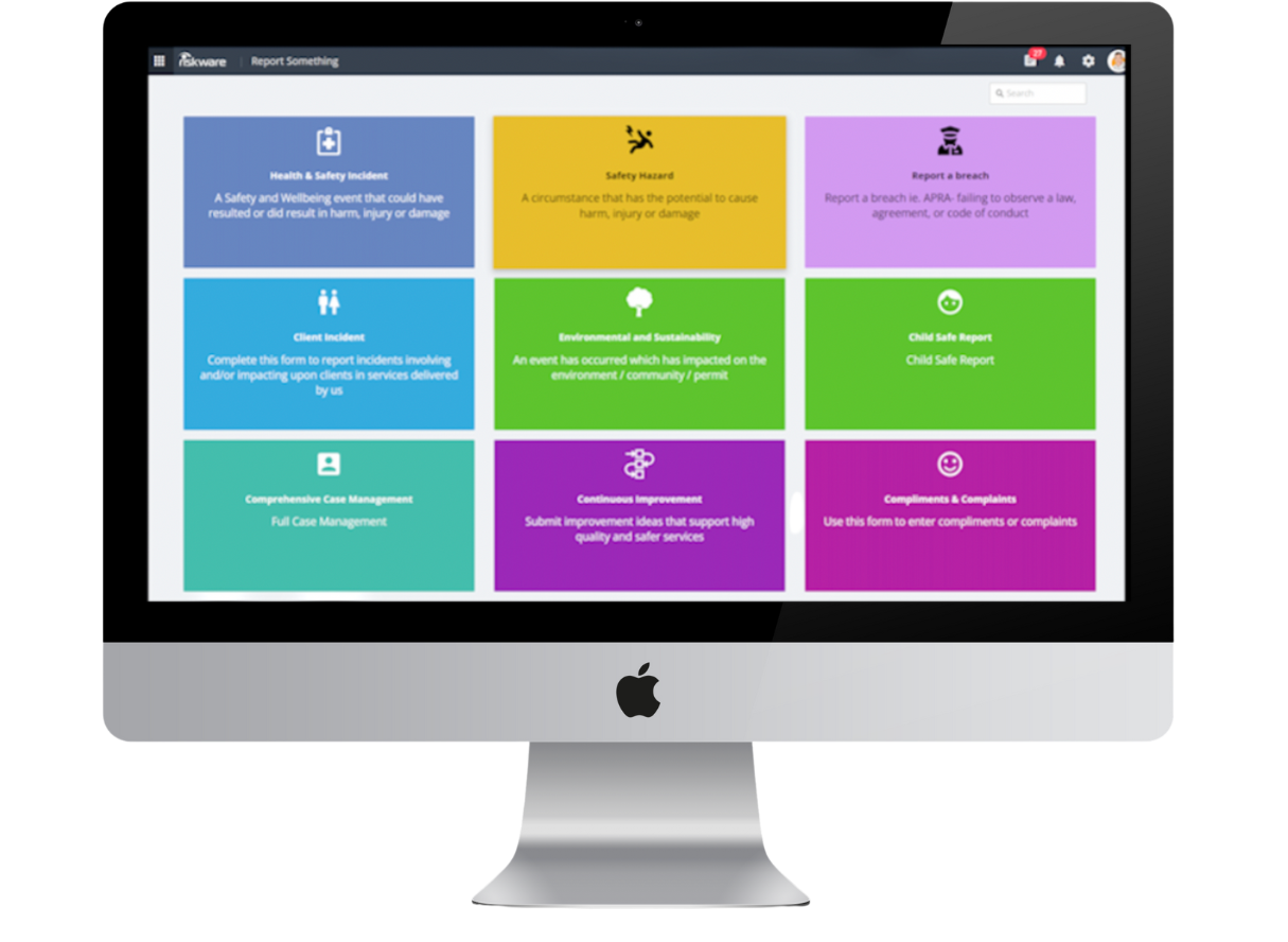 screenshot of RiskWare