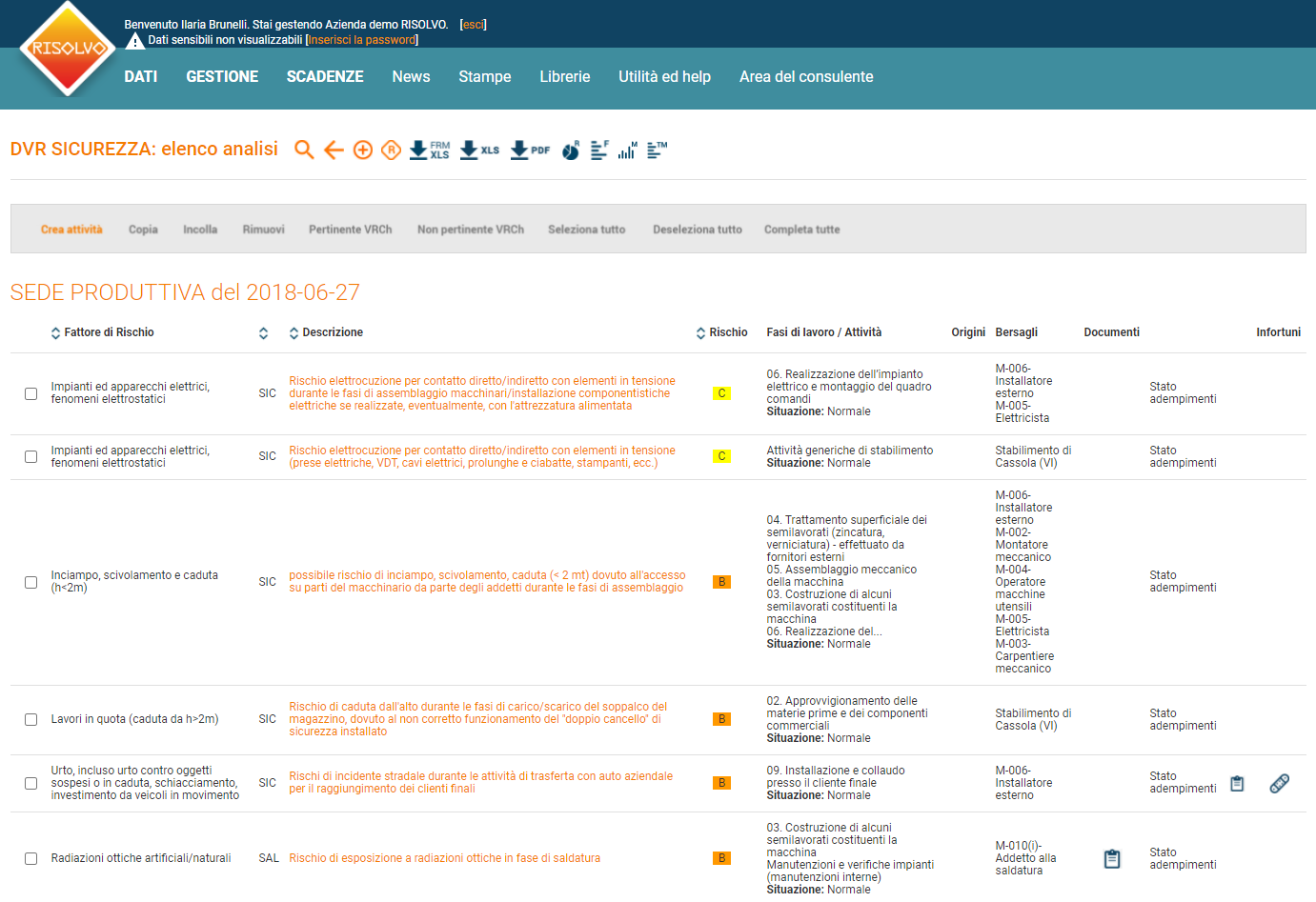 screenshot of Risolvo