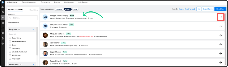 screenshot of Ritten