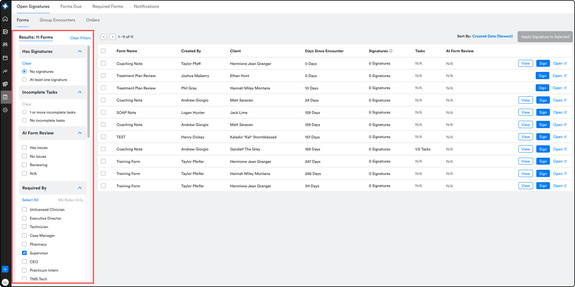 screenshot of Ritten