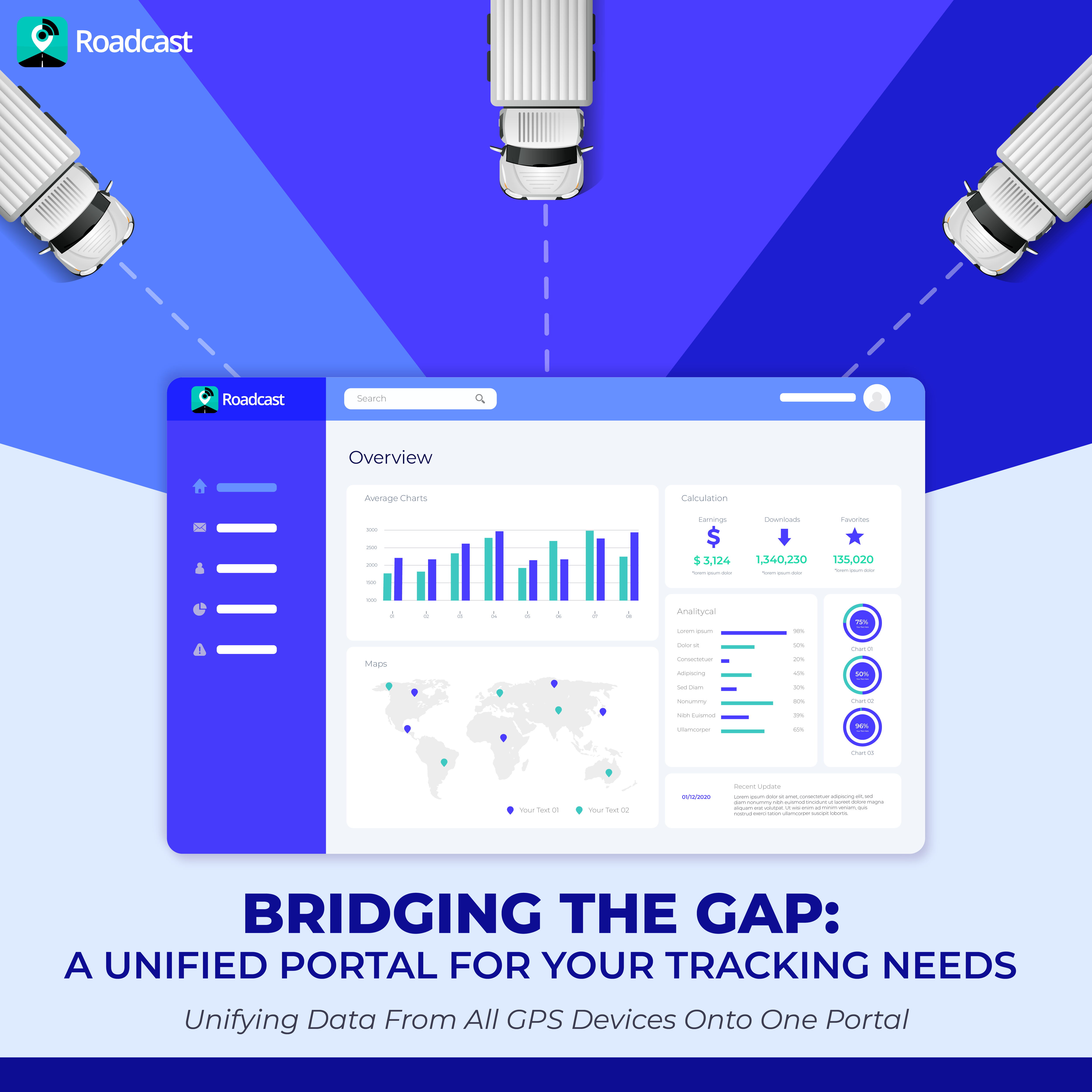 screenshot of Roadcast