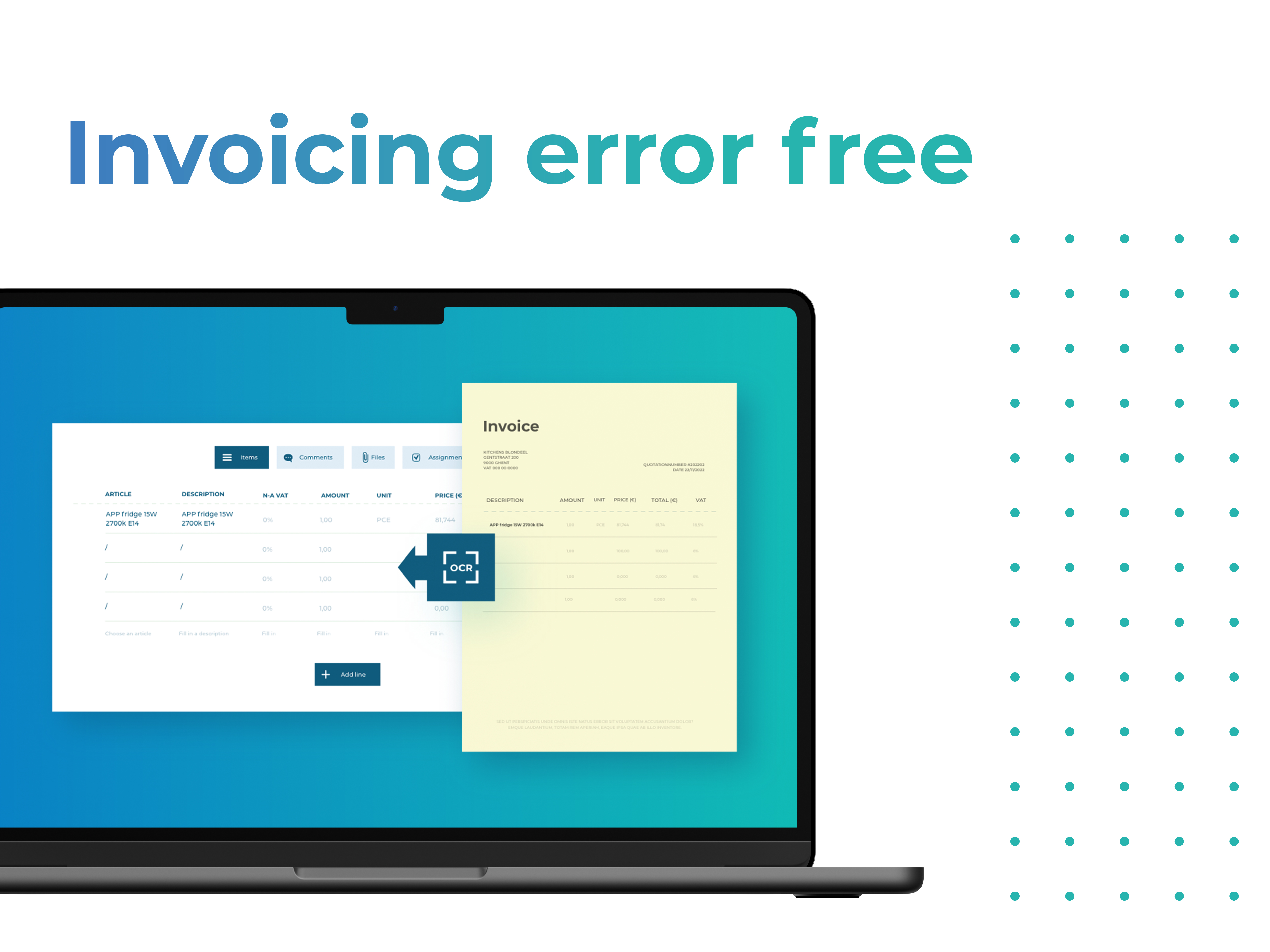 screenshot of Robaws