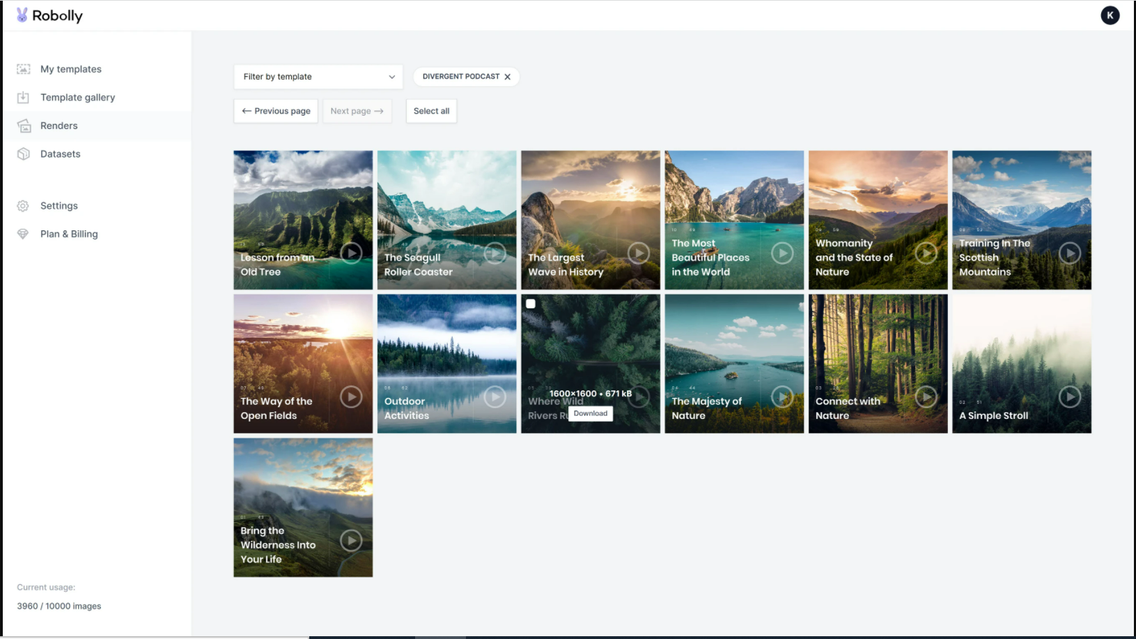 screenshot of Robolly