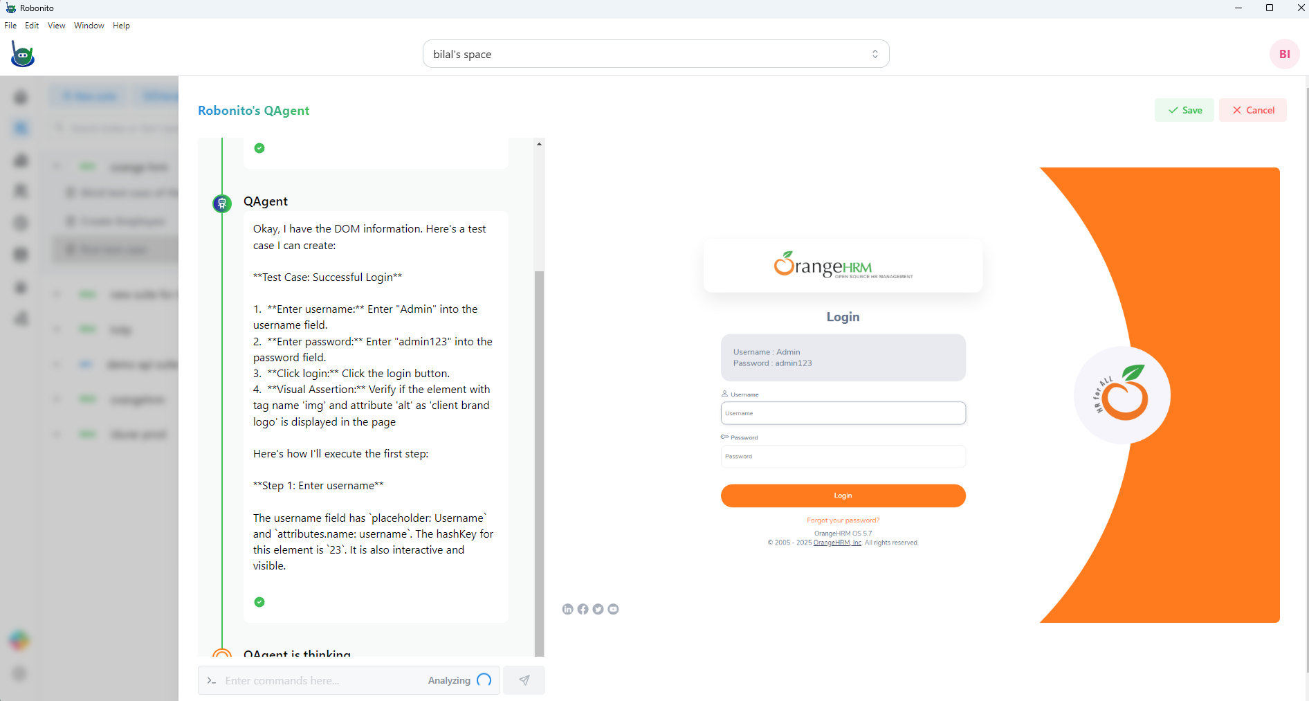 screenshot of Robonito