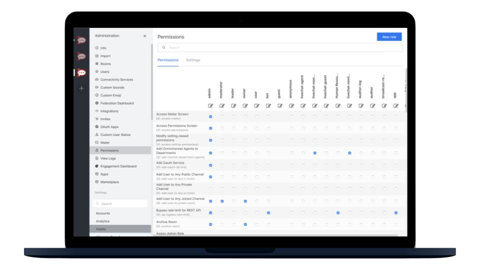 screenshot of Rocket.Chat