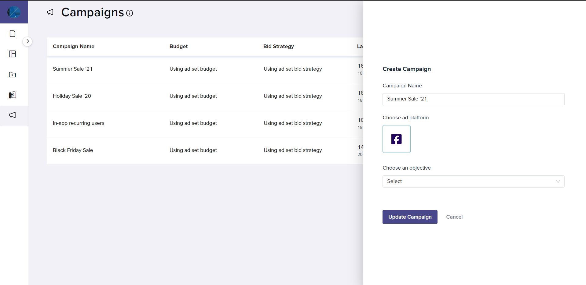 screenshot of Rocketium