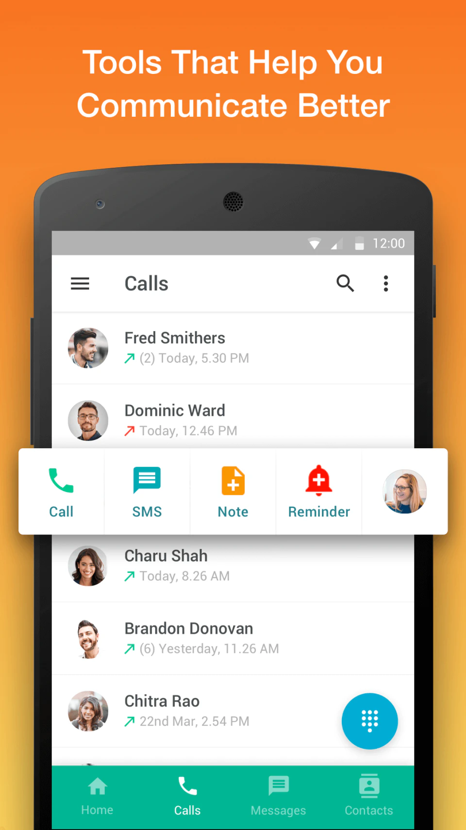 screenshot of RoloCRM