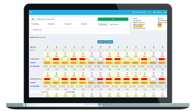 screenshot of RoomCloud