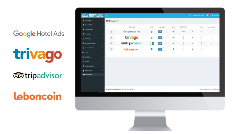 screenshot of RoomCloud