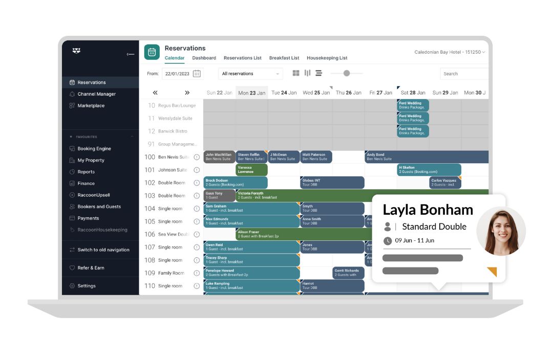 screenshot of RoomRaccoon