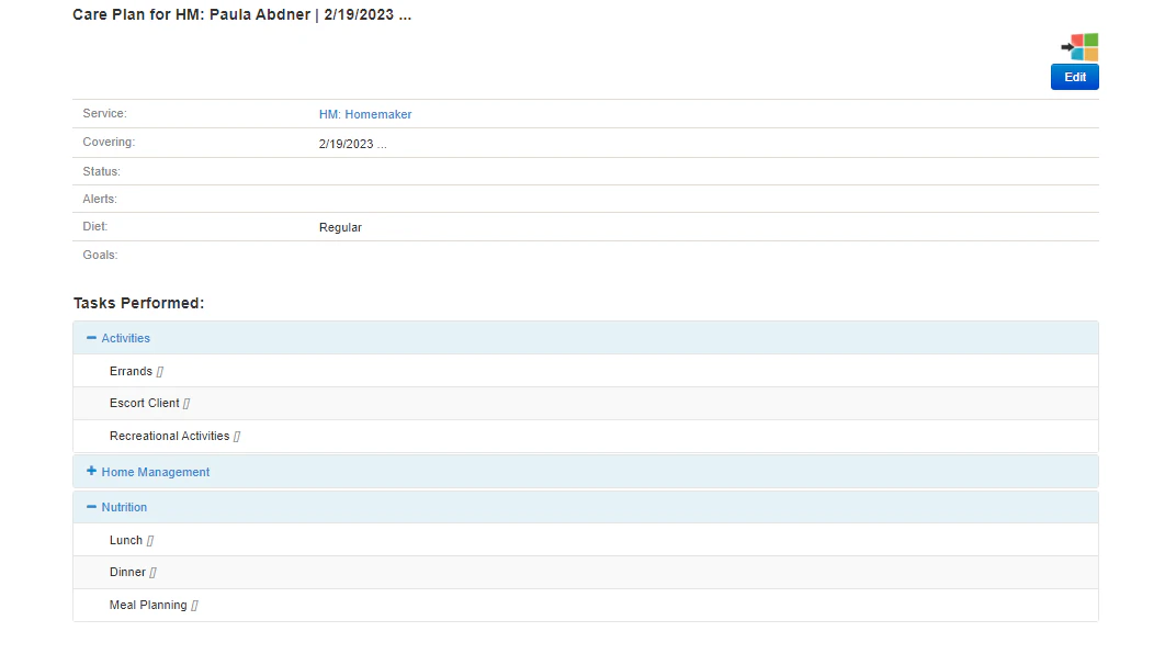 screenshot of Rosemark