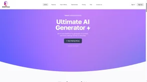 screenshot of Rosita.Ai