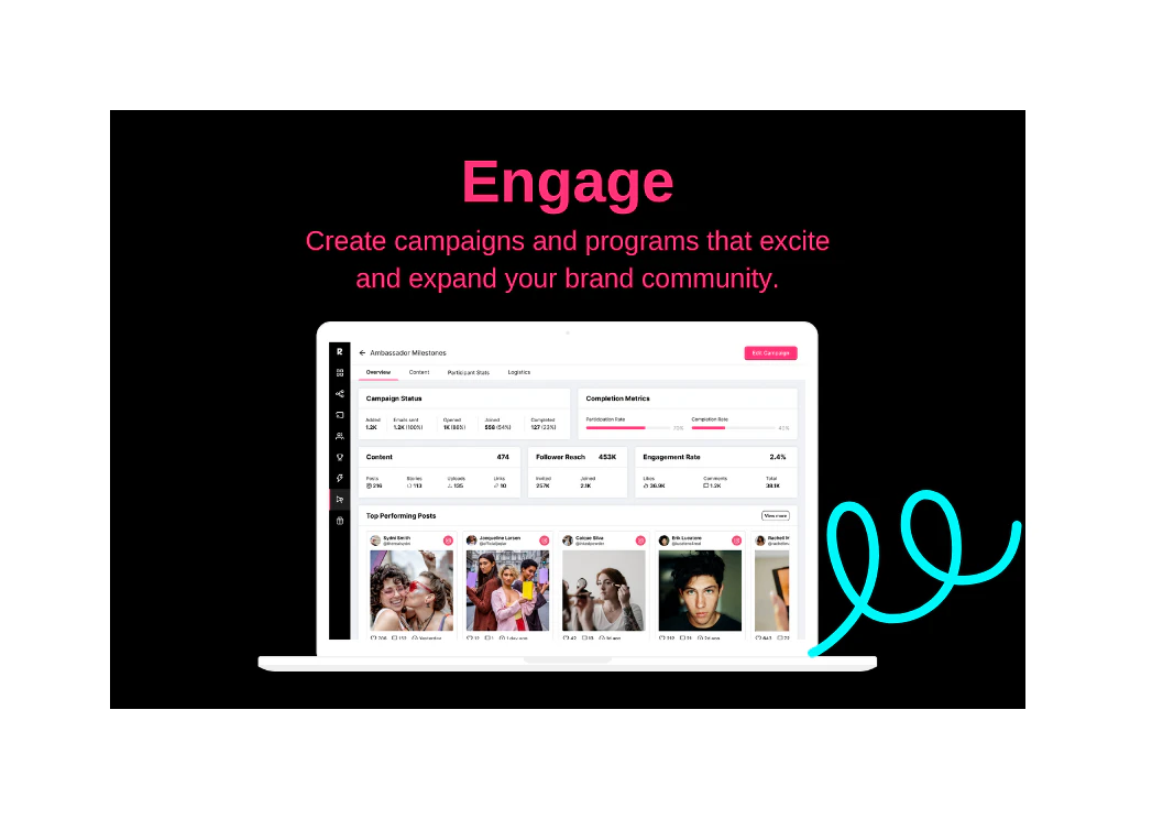 screenshot of Roster