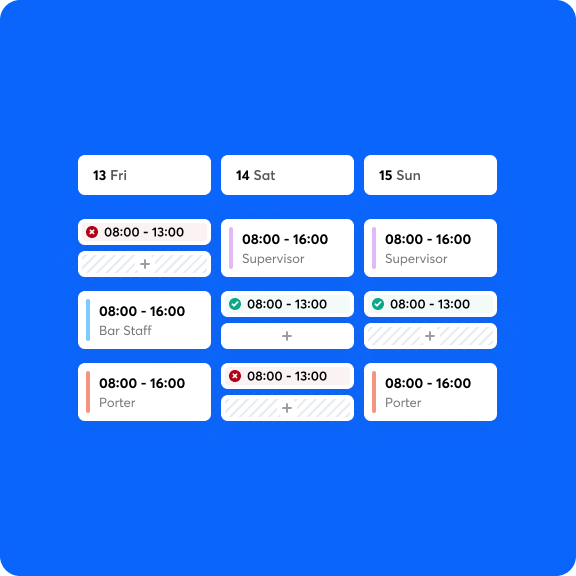 screenshot of RotaCloud