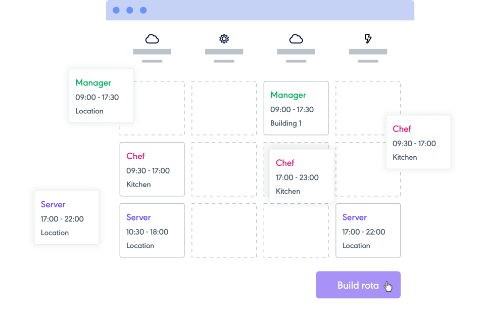 screenshot of Rotaready