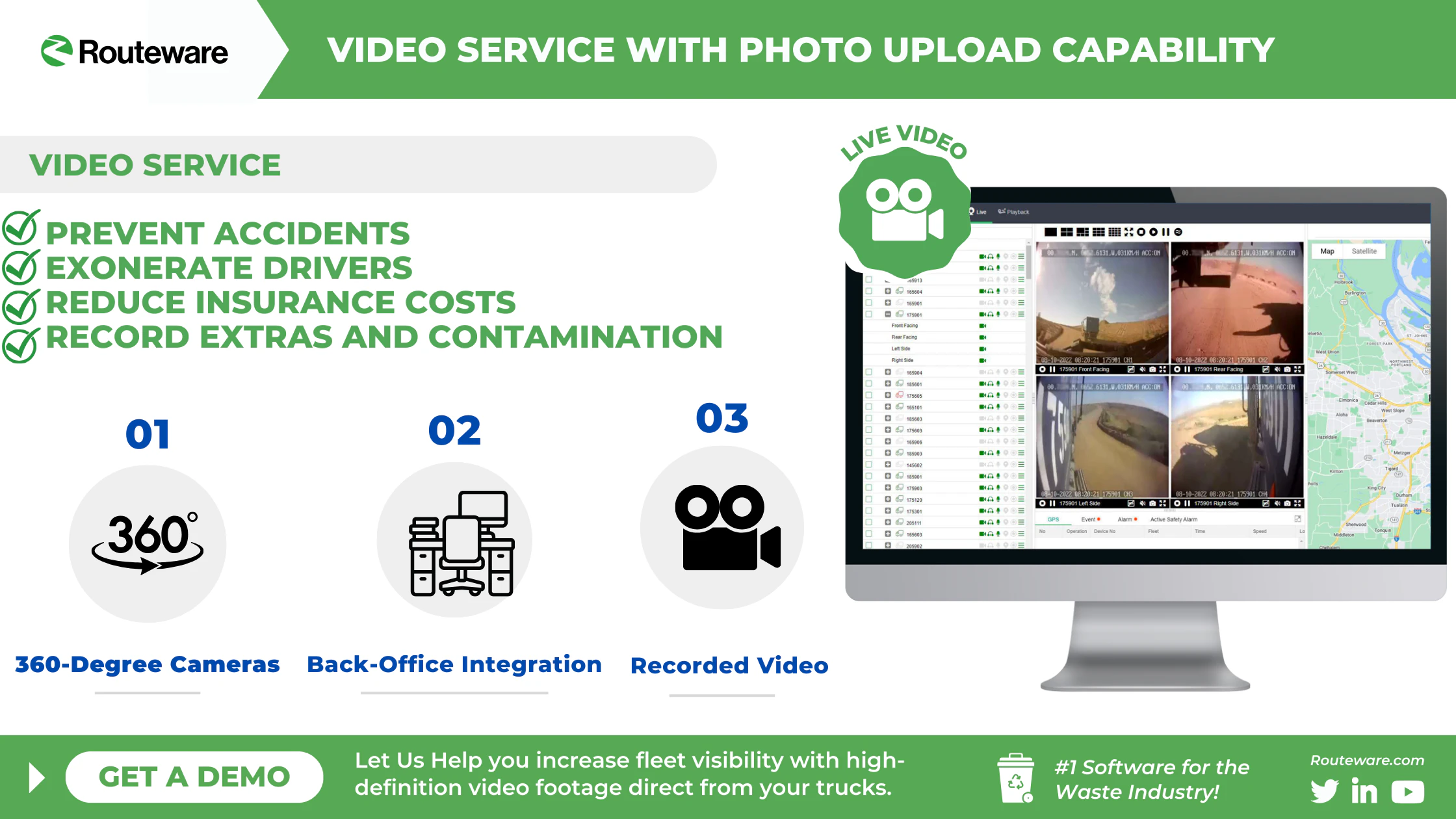 screenshot of Routeware