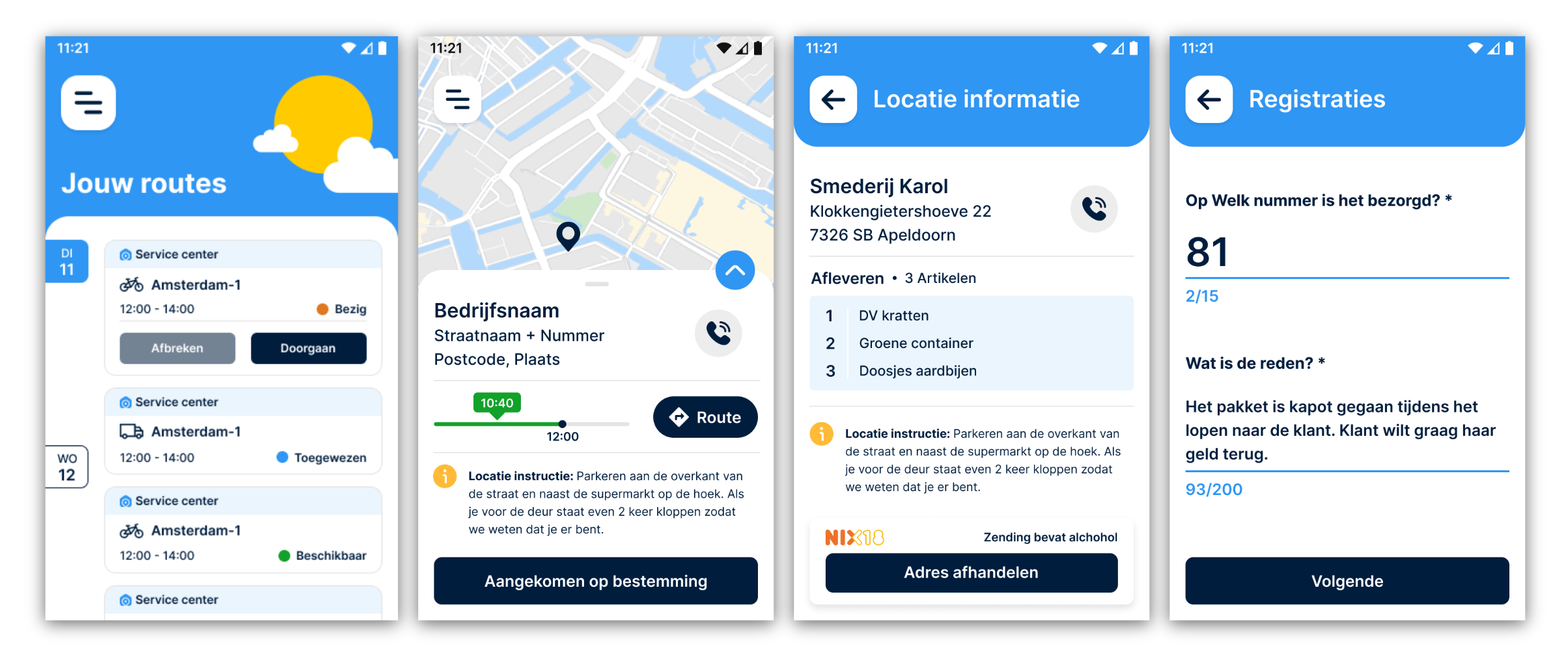 screenshot of RoutiGo