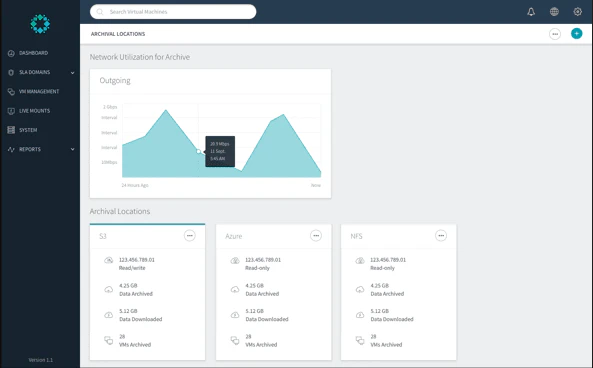 screenshot of Rubrik