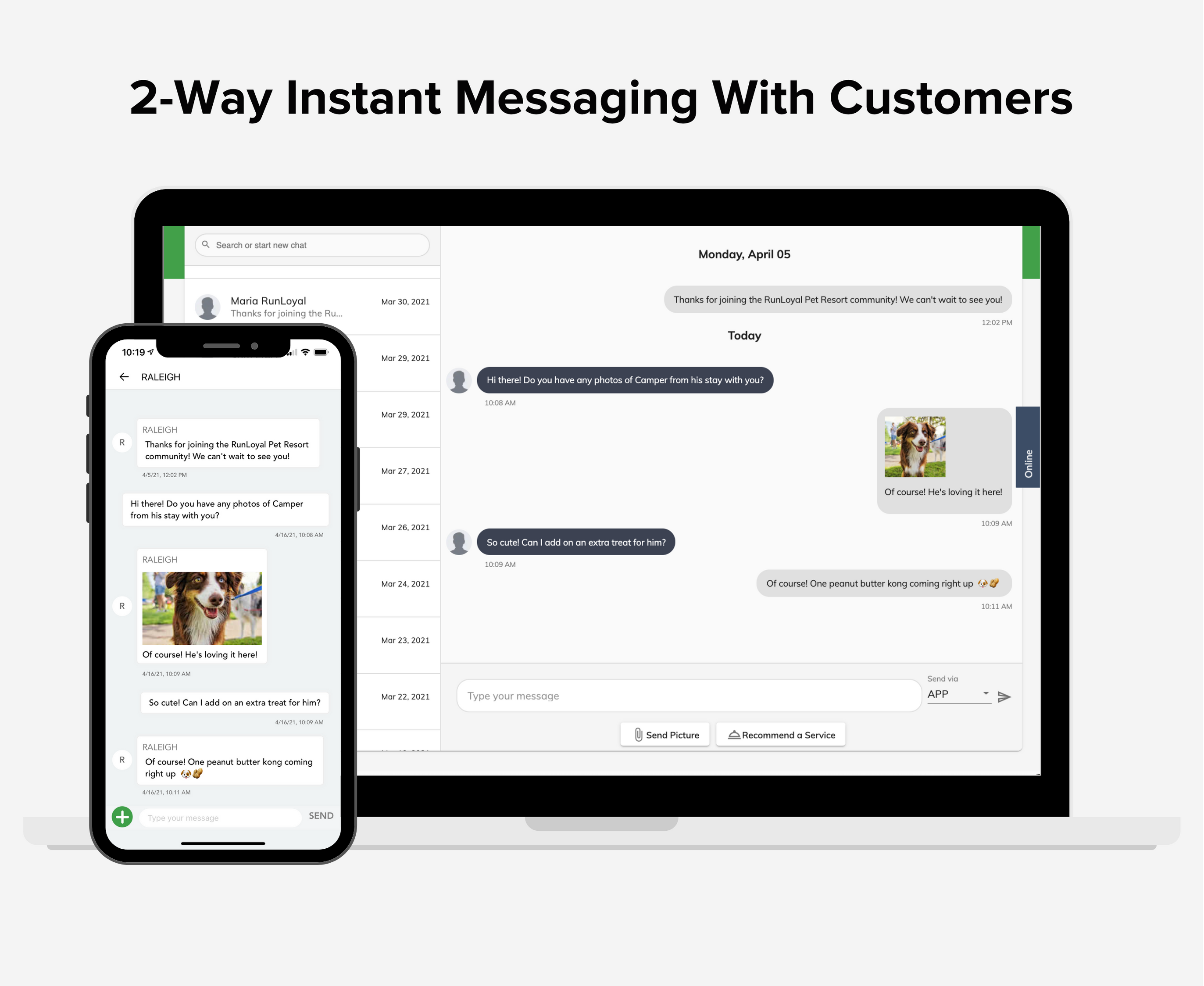 screenshot of RunLoyal