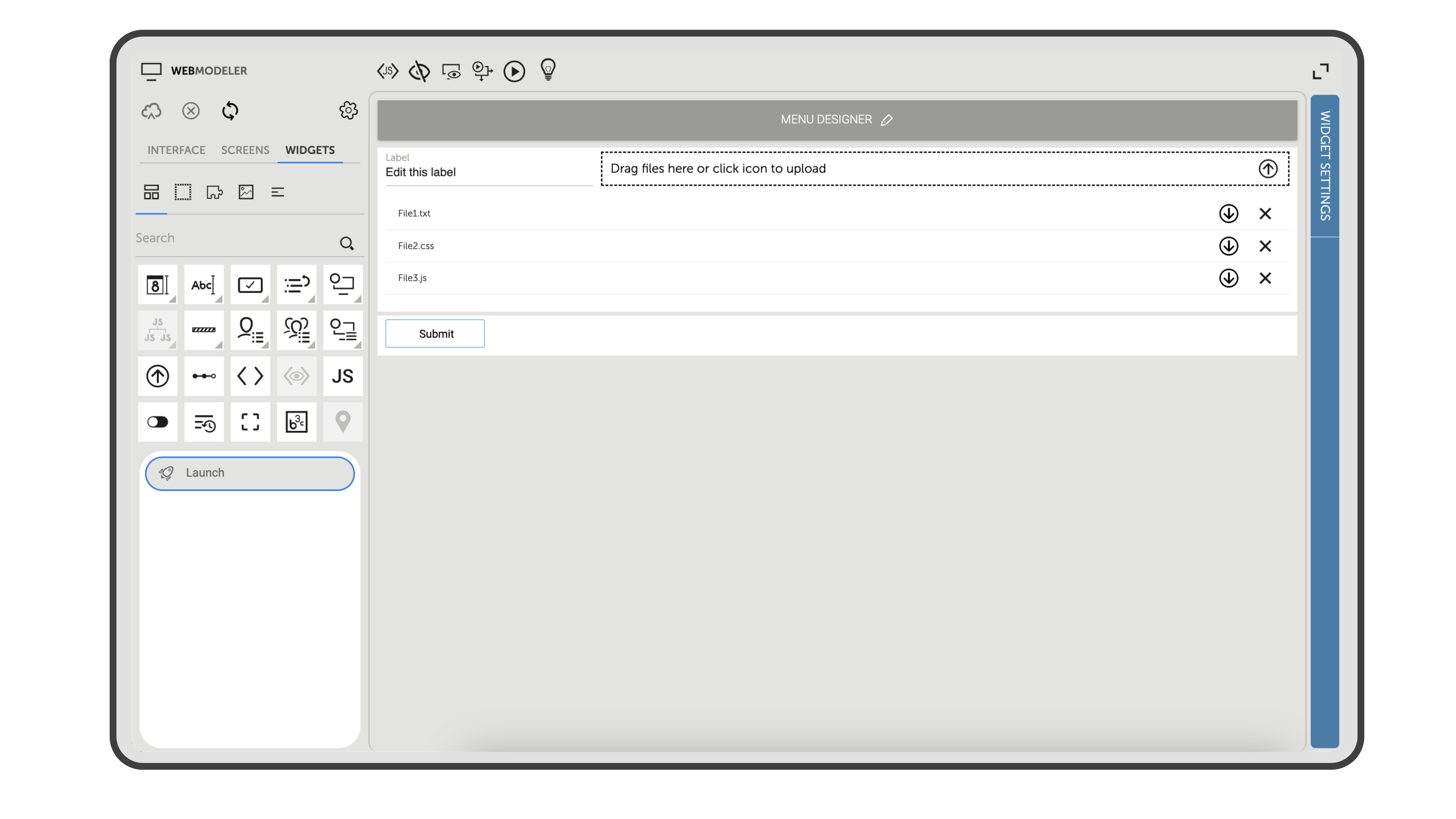 screenshot of RunMyProcess