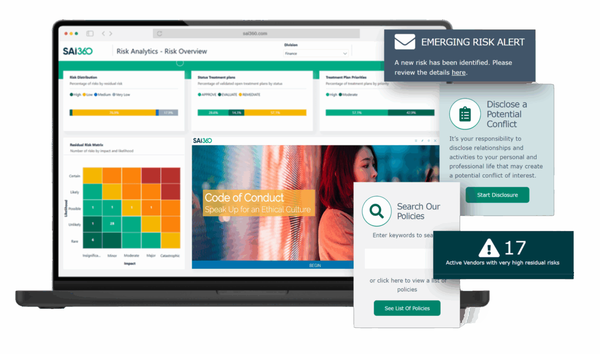 screenshot of SAI360