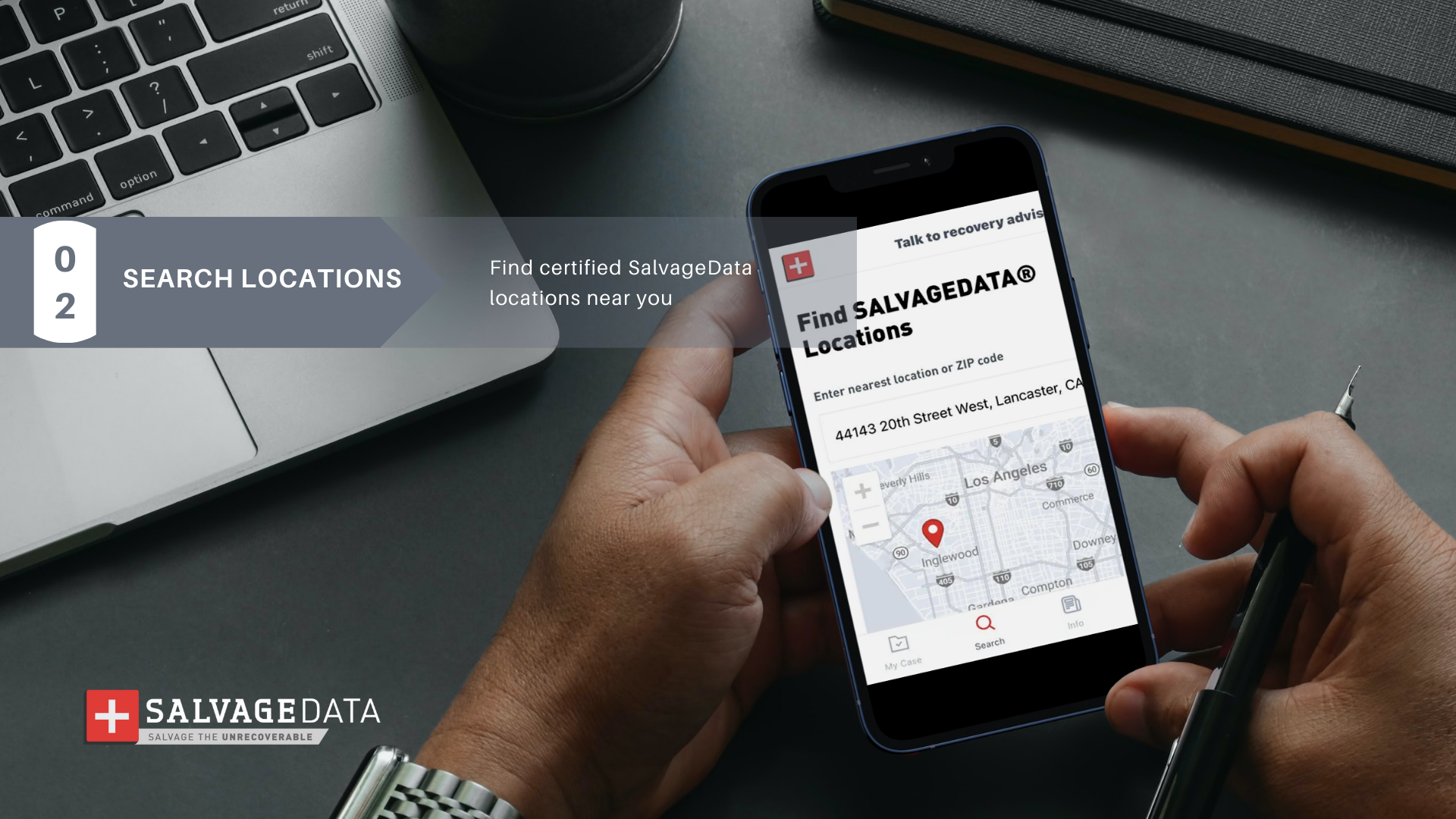 screenshot of SALVAGEDATA