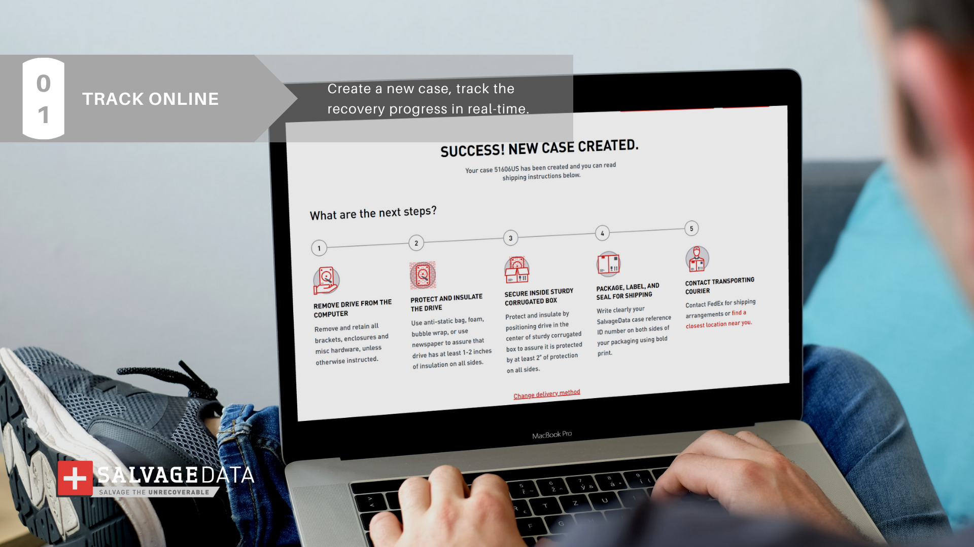 screenshot of SALVAGEDATA