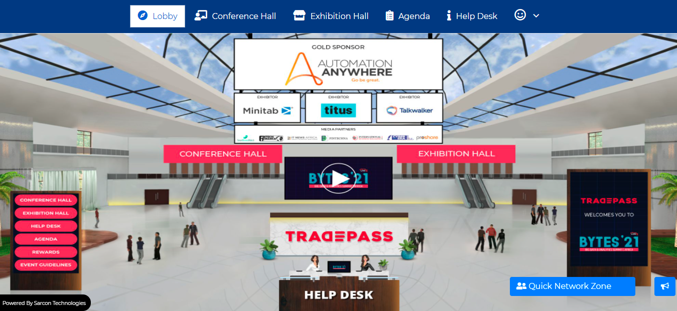 screenshot of SARCON