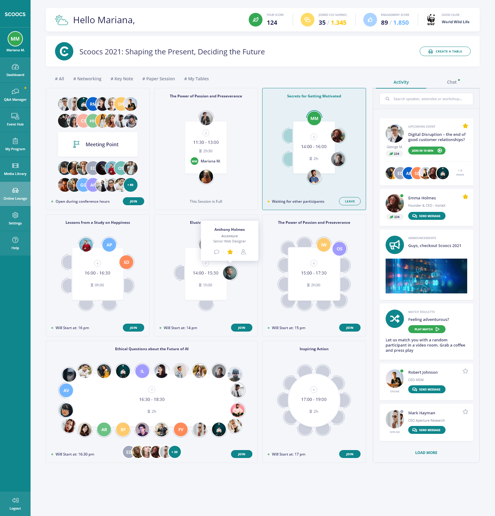 screenshot of SCOOCS