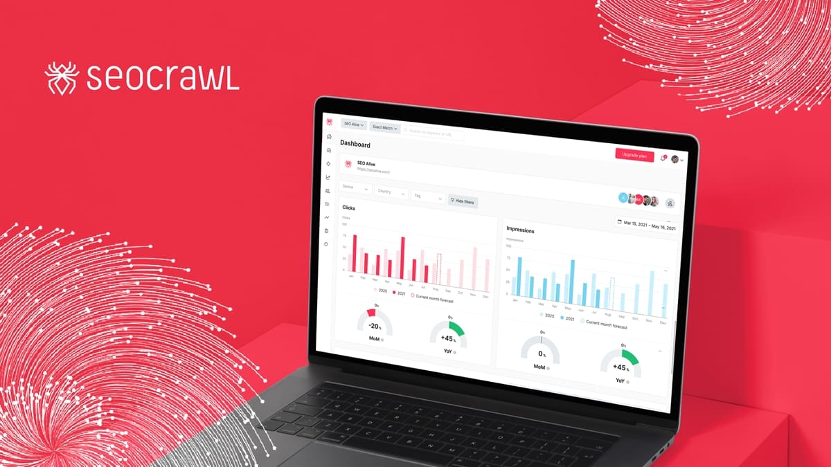 screenshot of SEOcrawl