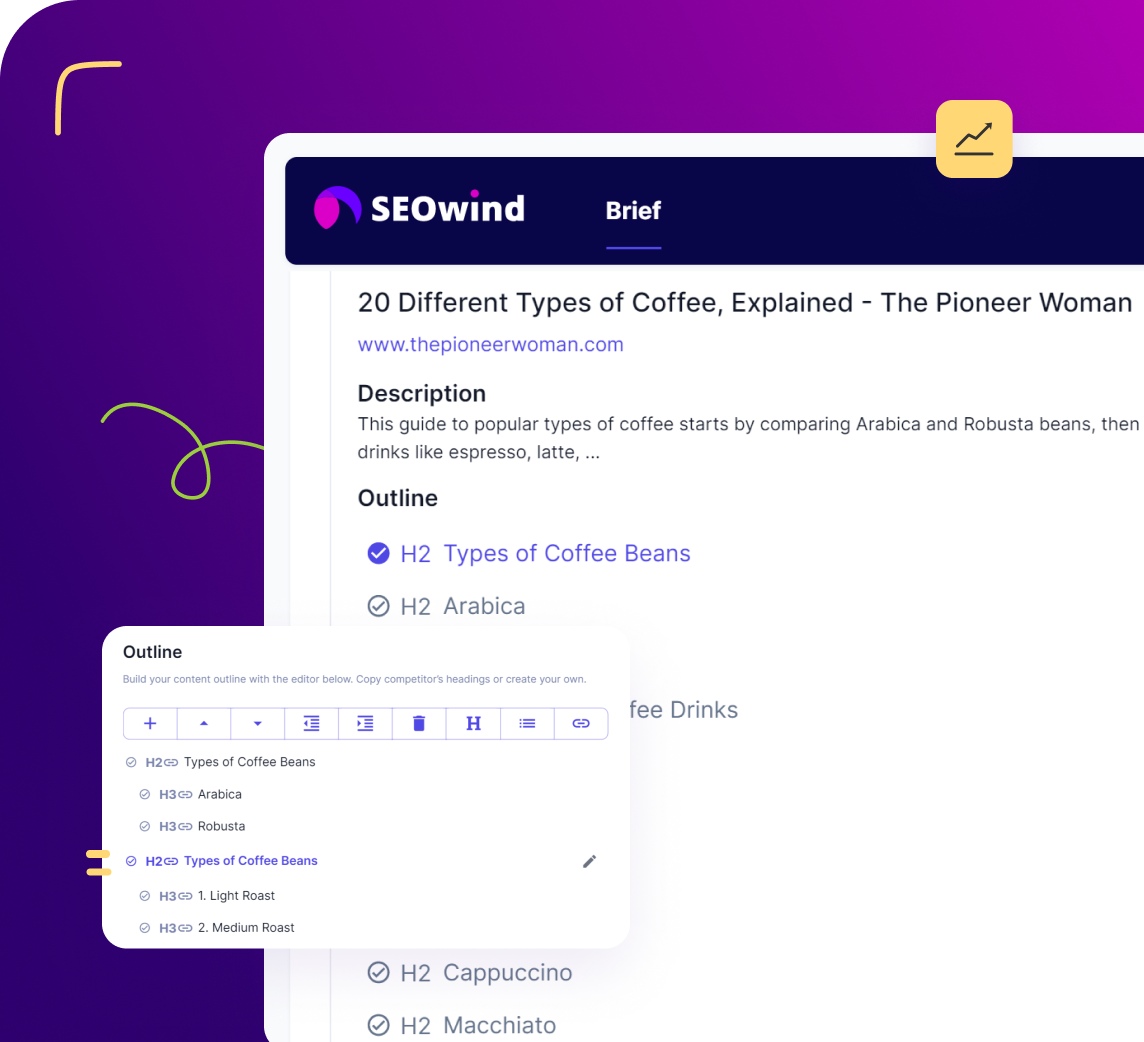 screenshot of SEOwind