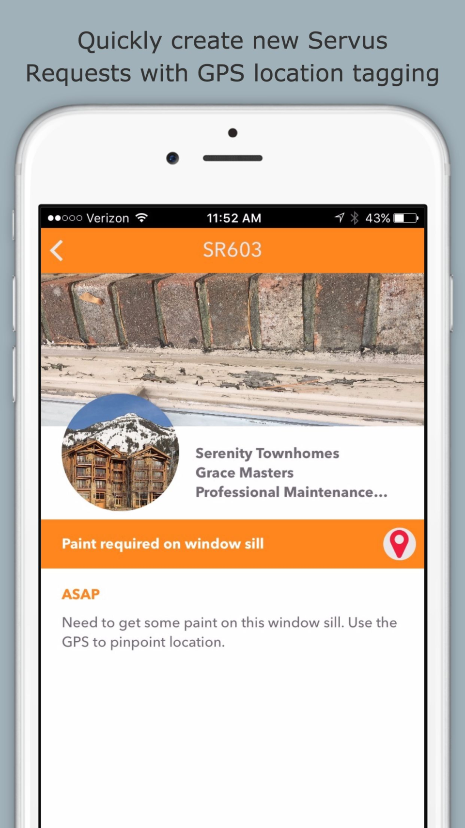 screenshot of SERVUS