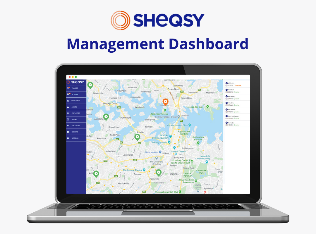 screenshot of SHEQSY