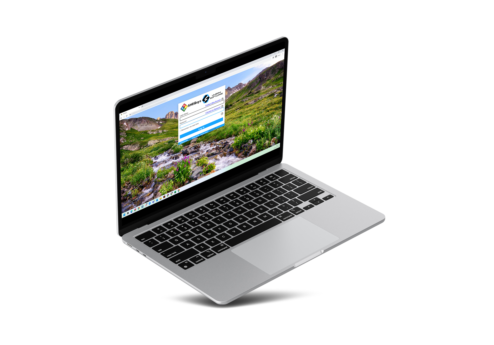 screenshot of SHEQsys