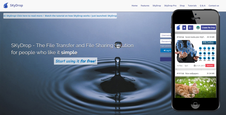 screenshot of SKyPRO