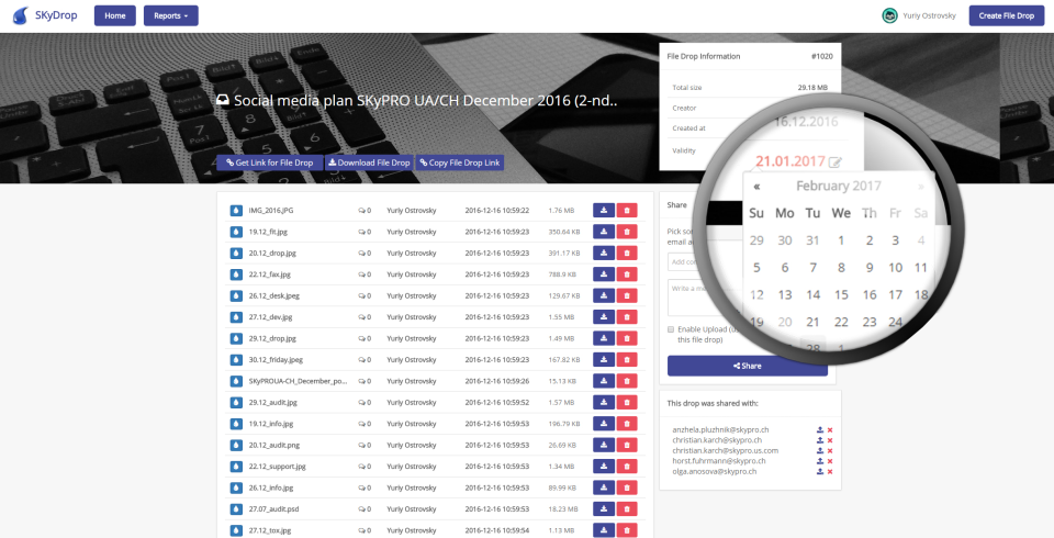 screenshot of SKyPRO