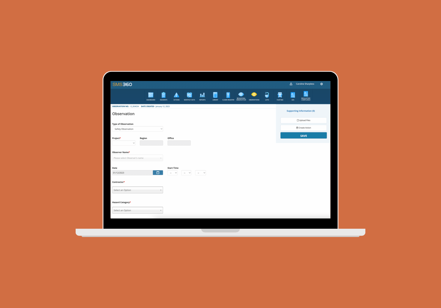 screenshot of SMS360