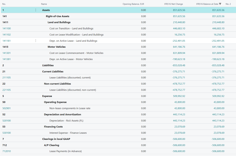 screenshot of SOFT4Lessee