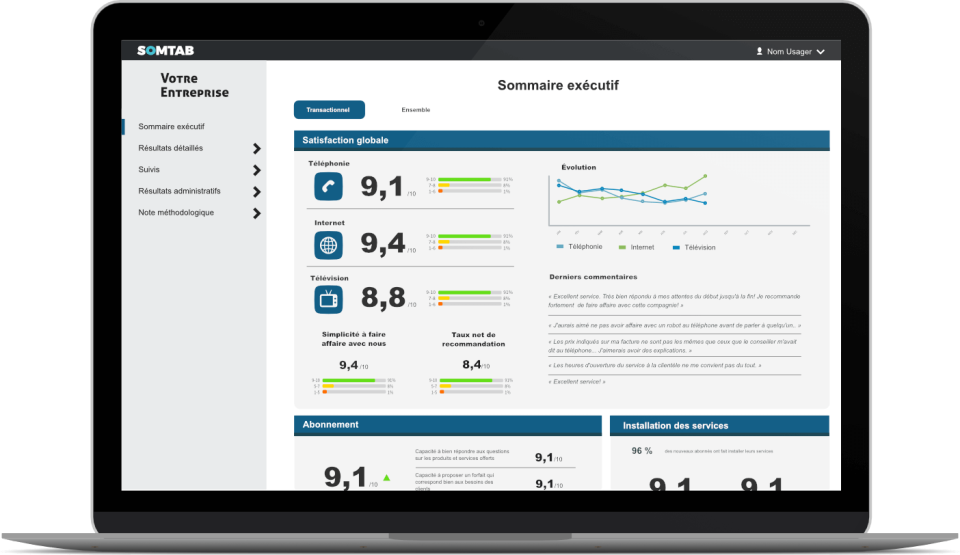 screenshot of SOMtab