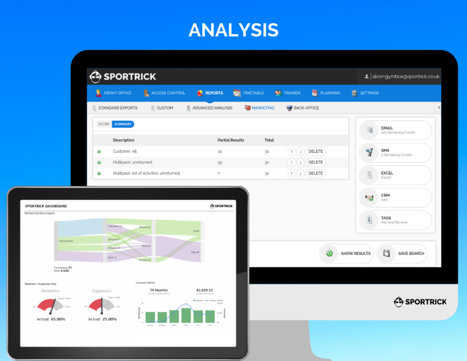 screenshot of SPORTRICK