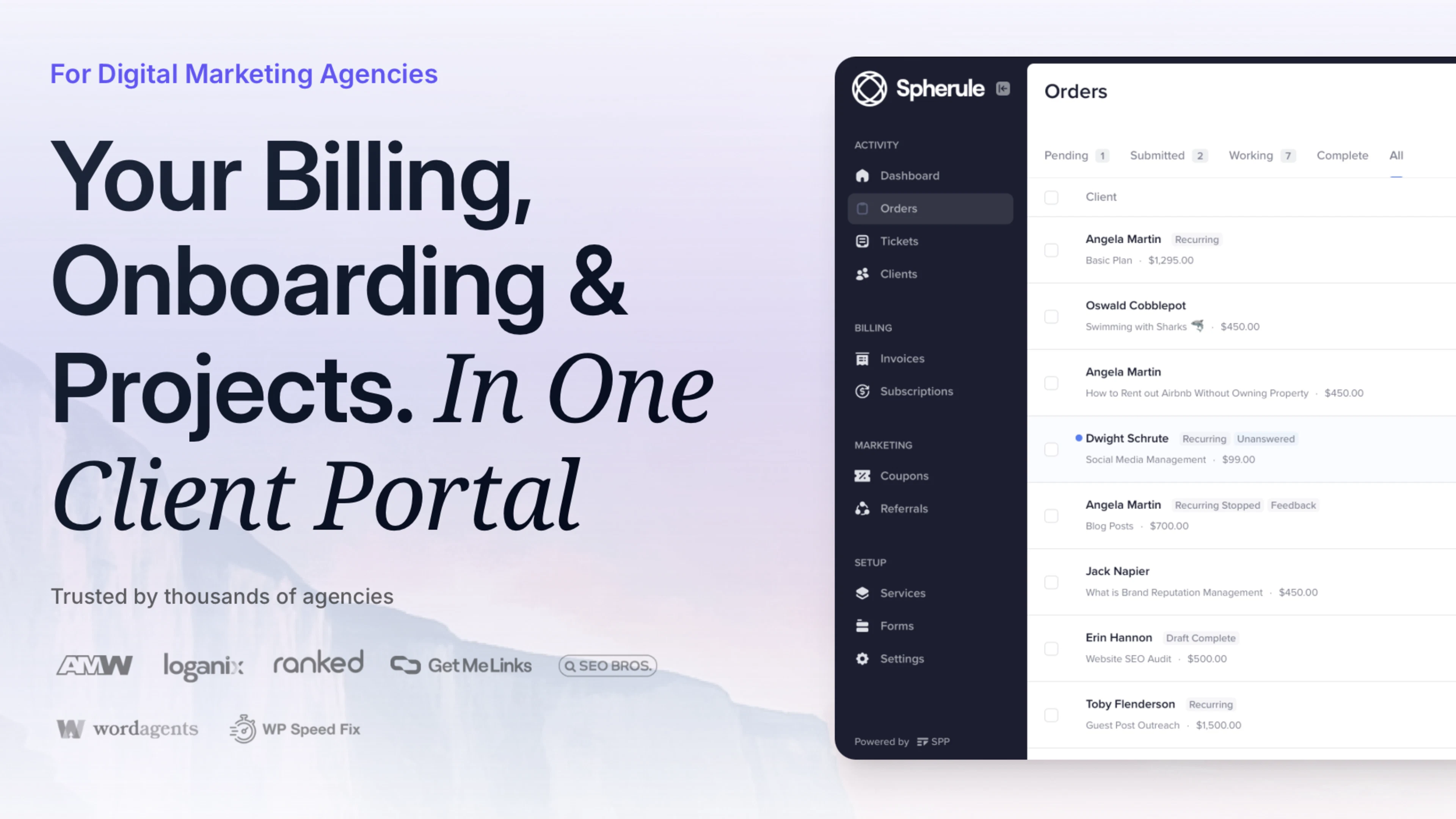screenshot of SPP.co