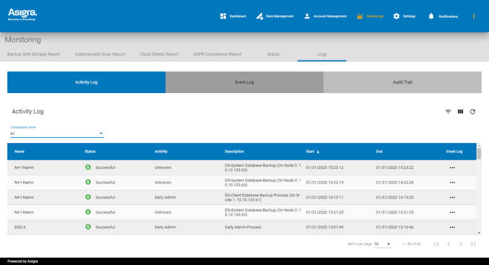 screenshot of SaaSAssure