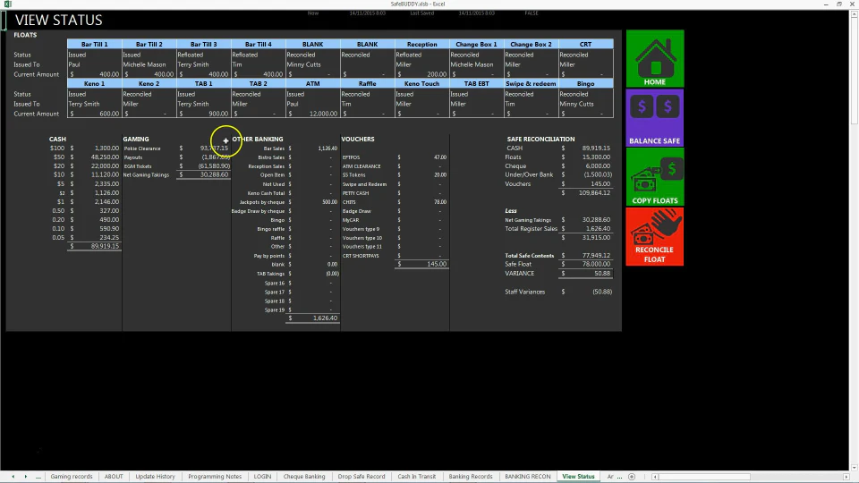 screenshot of SafeBUDDY