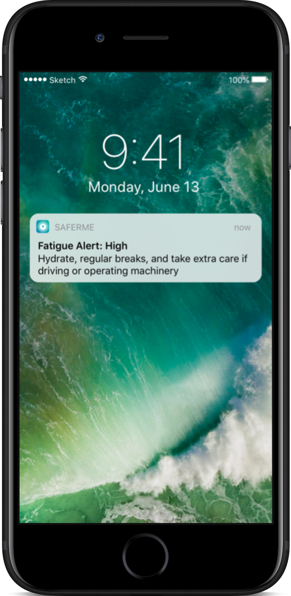 screenshot of SaferMe