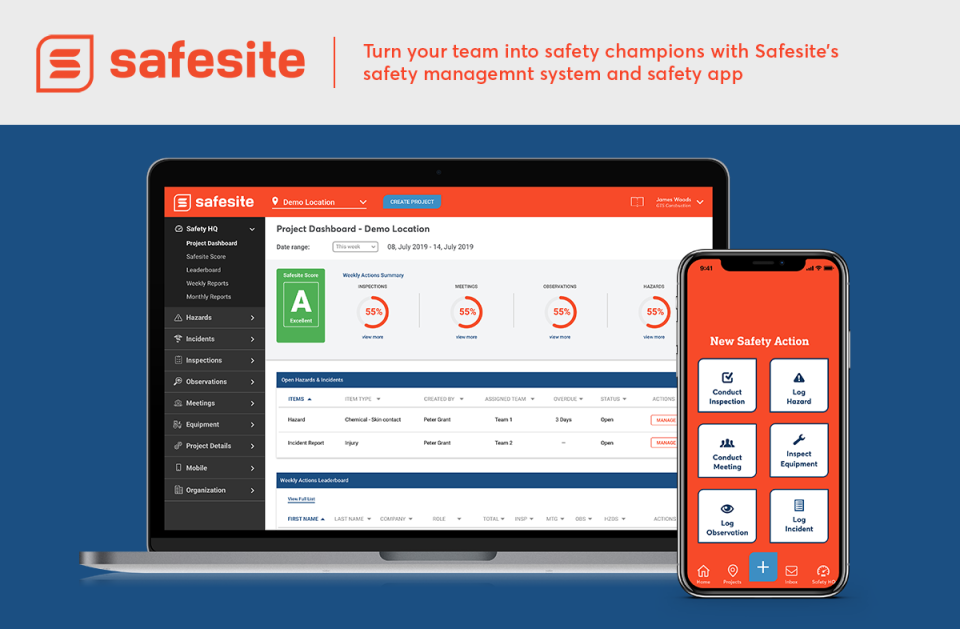 screenshot of Safesite