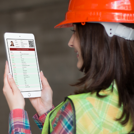 screenshot of SafetyPlusWeb