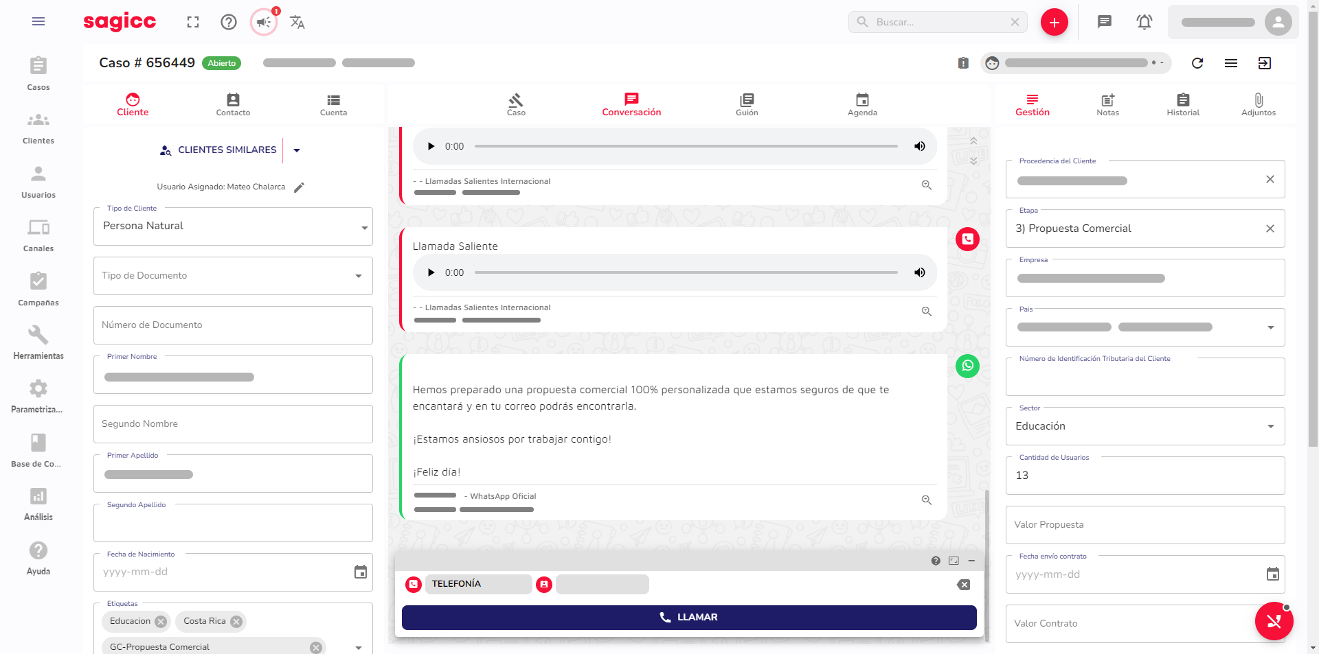screenshot of Sagicc